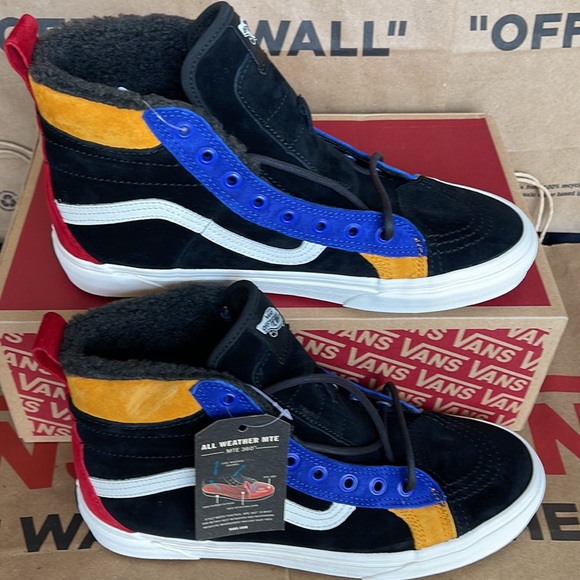 Vans Sk8-Hi 46 MTE Dx Black/Surf The Web sneakers Men’s boots - Picture 2 of 16